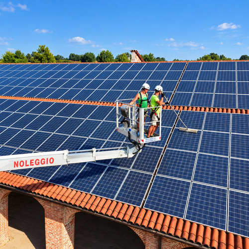 Pulizia Impianti Fotovoltaici…..